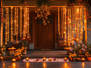 Thematic Venue Decoration (Diwali lights)