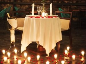 Romantic Theme Decoration (Candles)