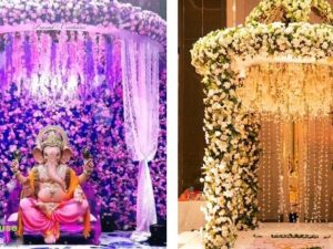 Puja Setup & Mandap Decoration (Ganesh Puja)