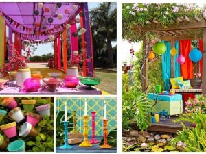 Thematic Venue Decoration (Holi colors)