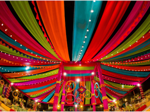 Thematic Venue Decoration (Navratri)