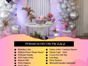 Elegant Celebration Premium Decor Package