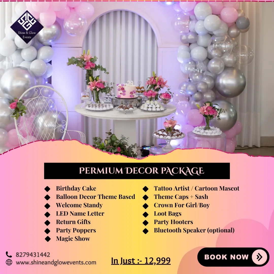 Elegant Celebration Premium Decor Package