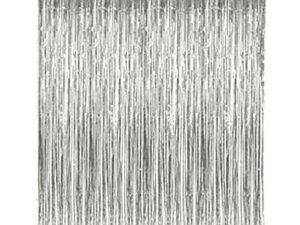 silver frill curtains